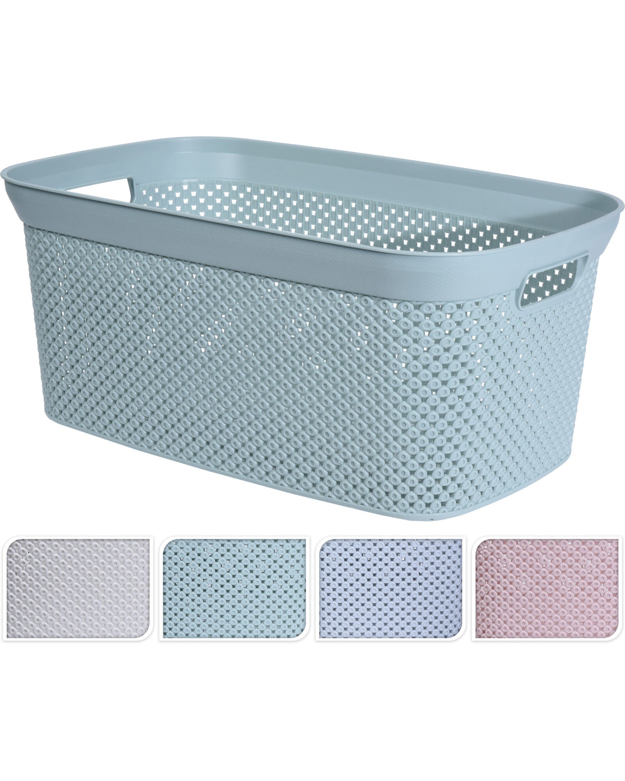 Vaskekurv 35 liter 34,4x53,5x23,4 cm