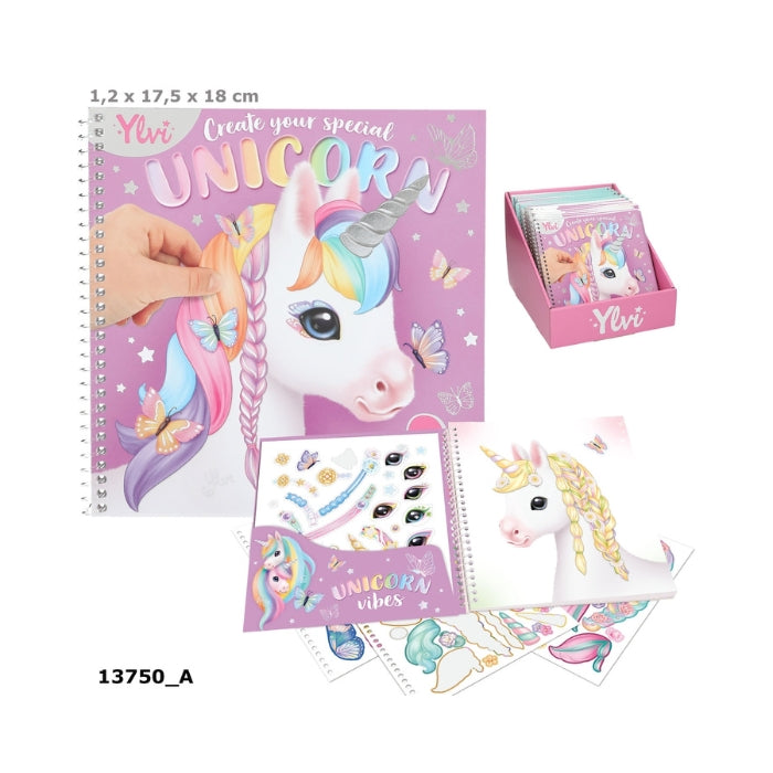 Ylvi Create Your Special Unicorn Sticker bog