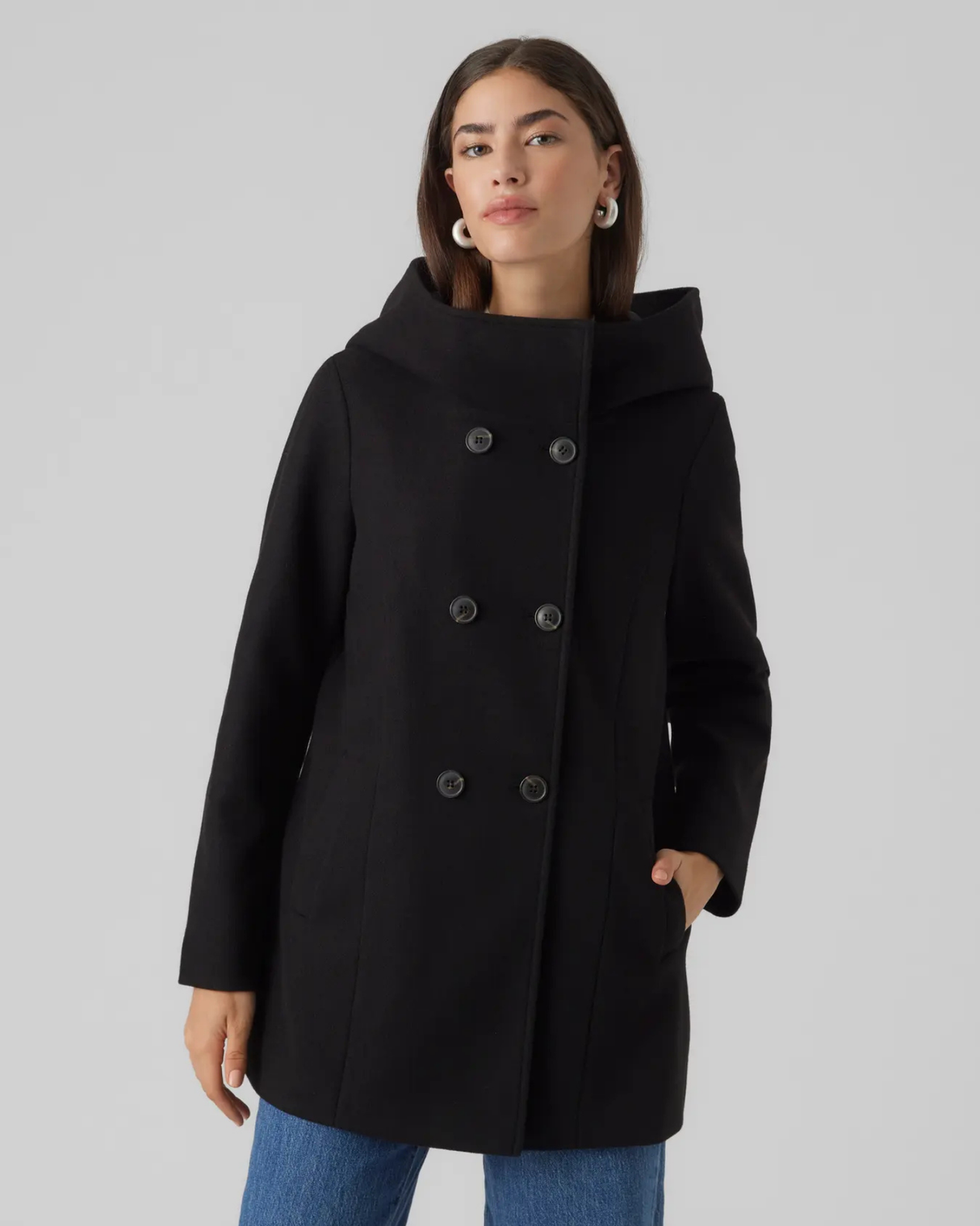 Sort - Black - Vero Moda - Frakke - 10291044