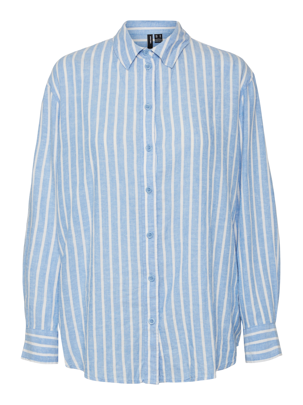 Blå - Cornflower blue/Liva Navy - Vero Moda - Skjorte - 10305085