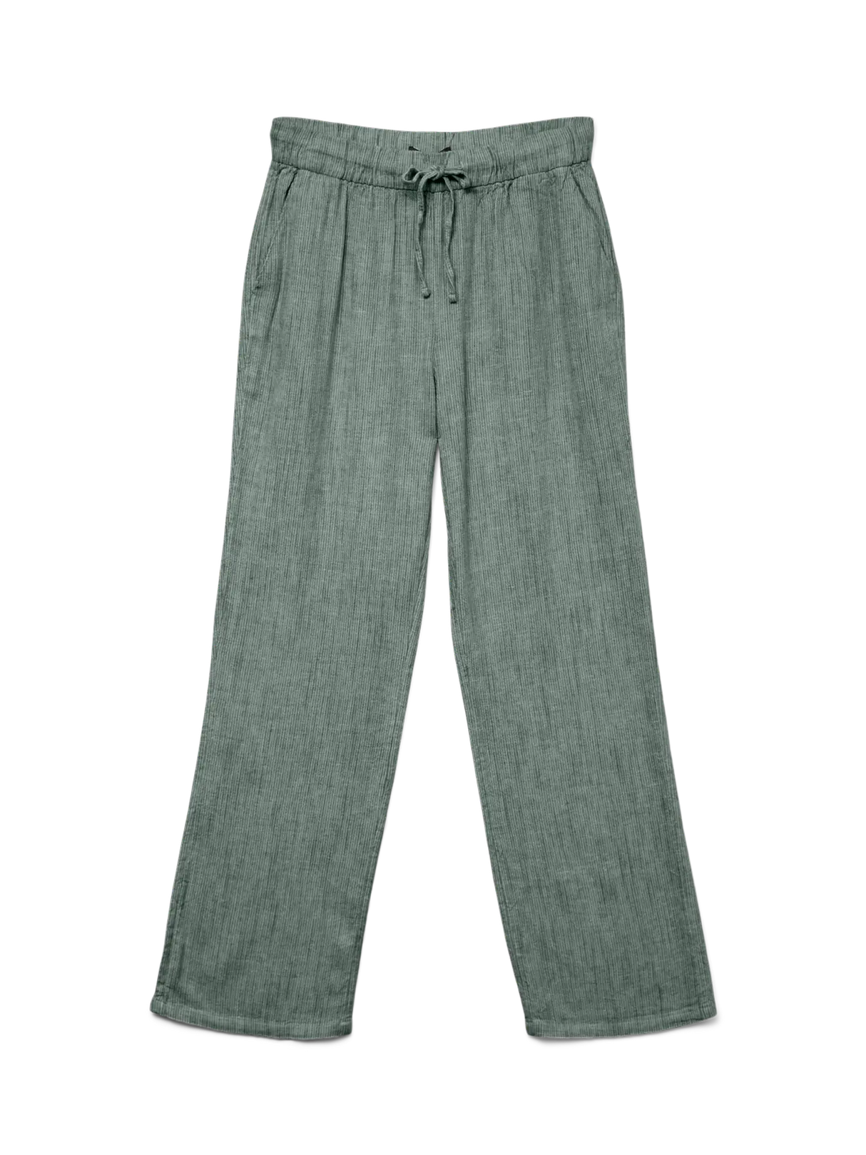 Green - Laurel Wreath - Snow White - Vero Moda - Trousers - Stripes - 10308441