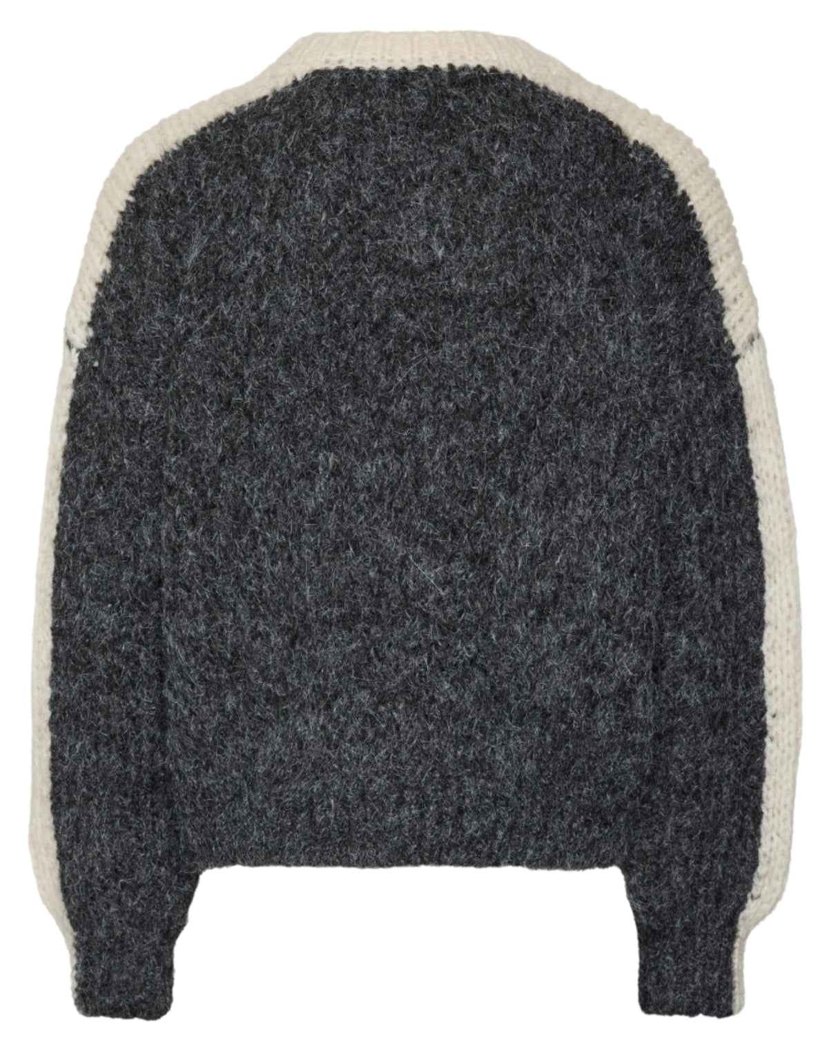 Grå - Dark Grey Melange - Vero Moda Girl - Striktrøje - 10318885