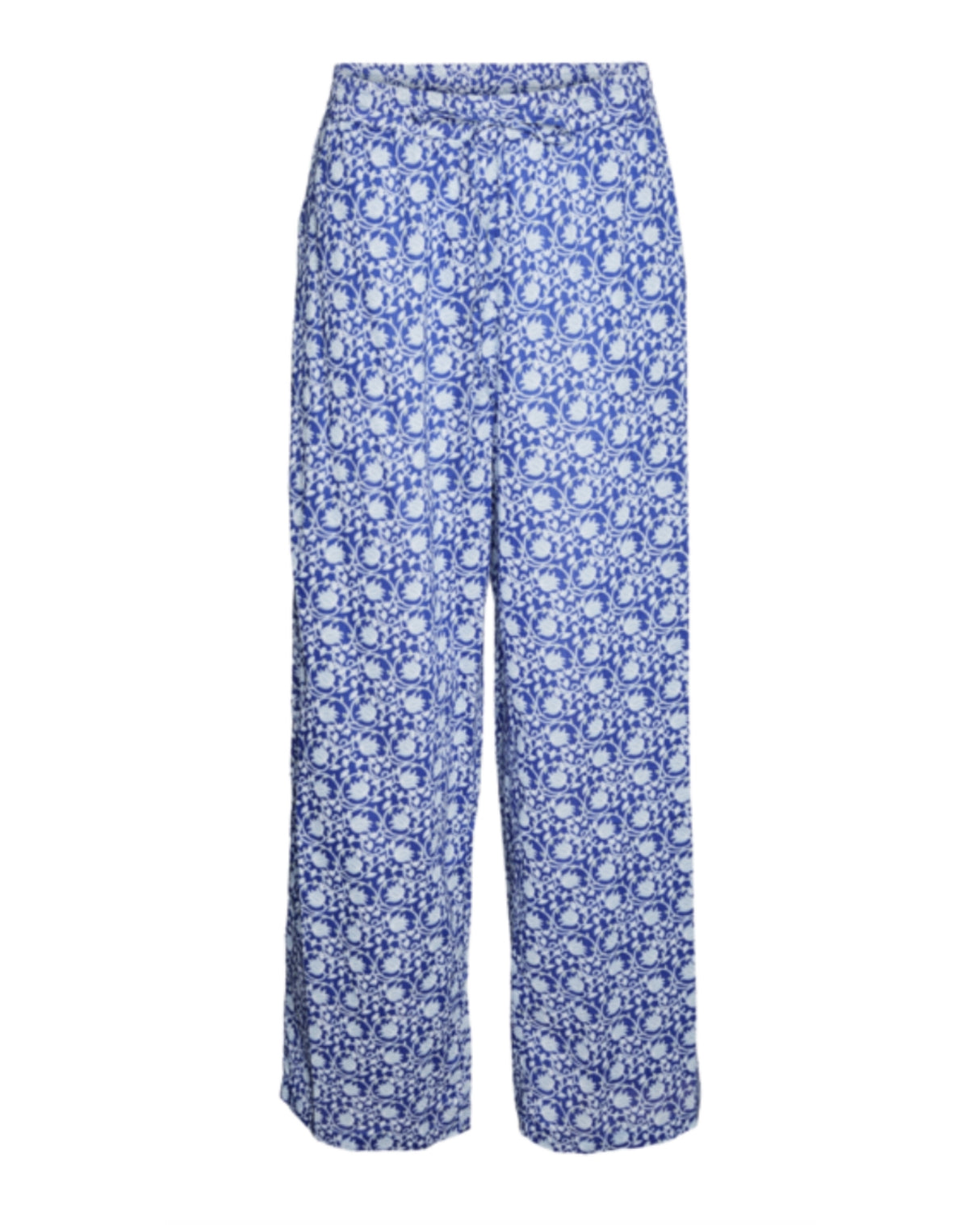 blå - dresden blue - vero moda - buks - 10327125