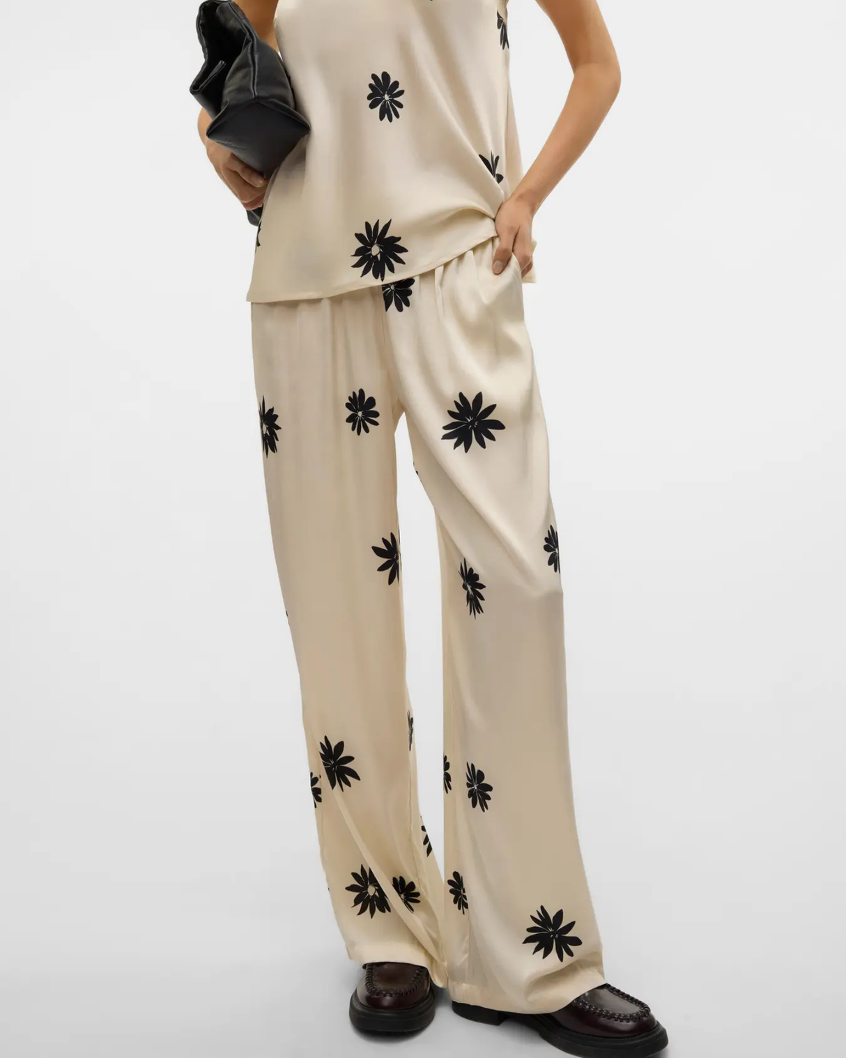 Offwhite - birch - VERO MODA - Bukser - 10328712