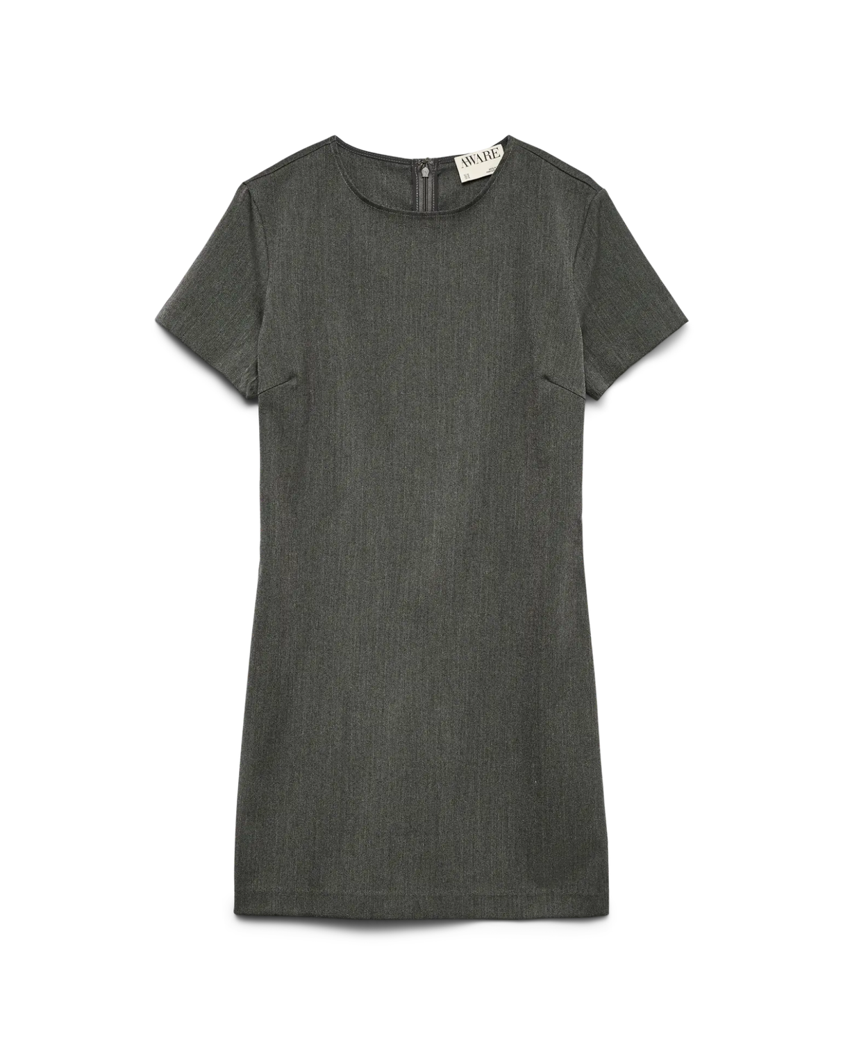 Grå - Medium Grey Melange - Aware by Vero Moda - Kjole - 10334007