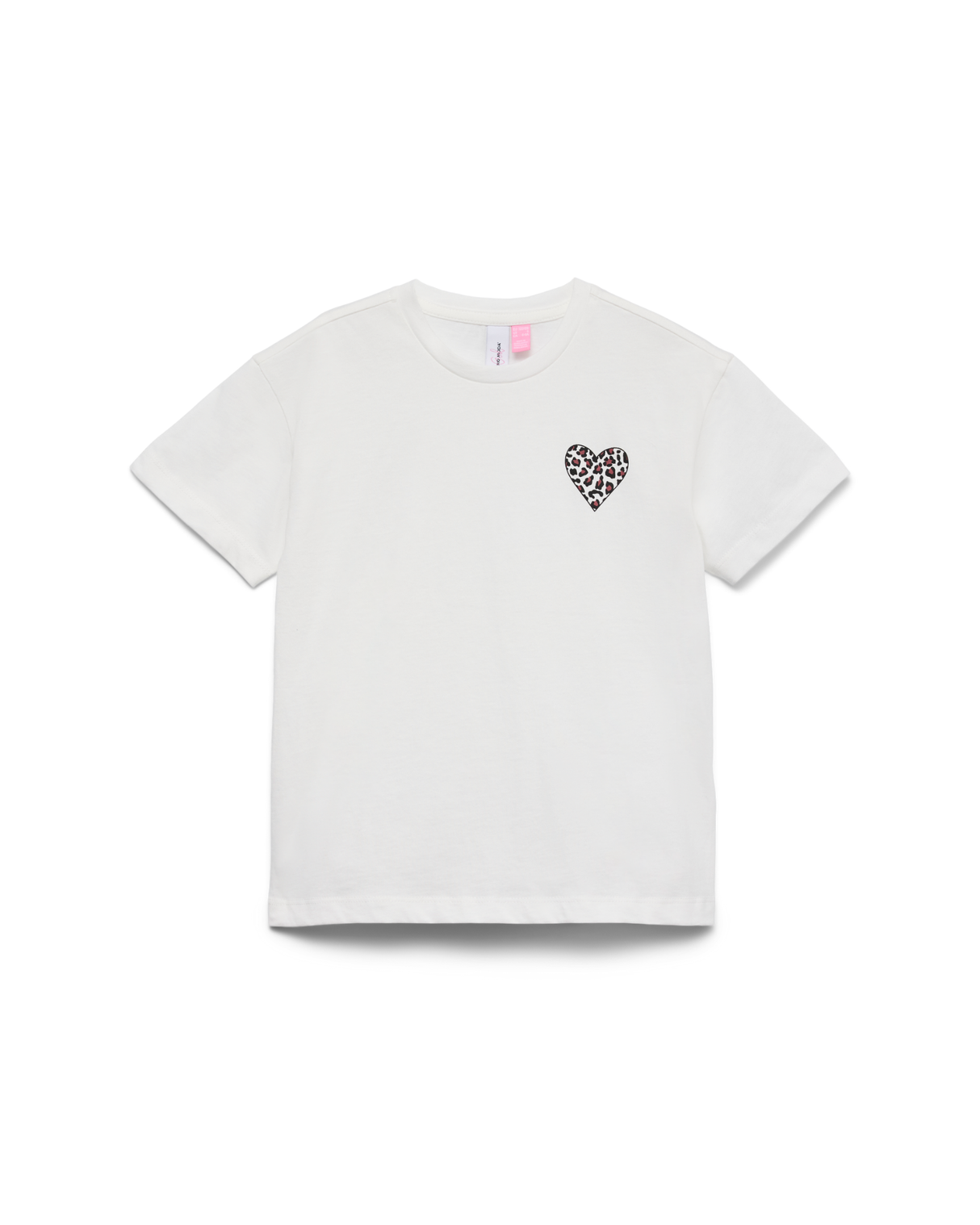 Hvid - Snow White/Leo heart - Vero Moda - T-shirt - 10335255
