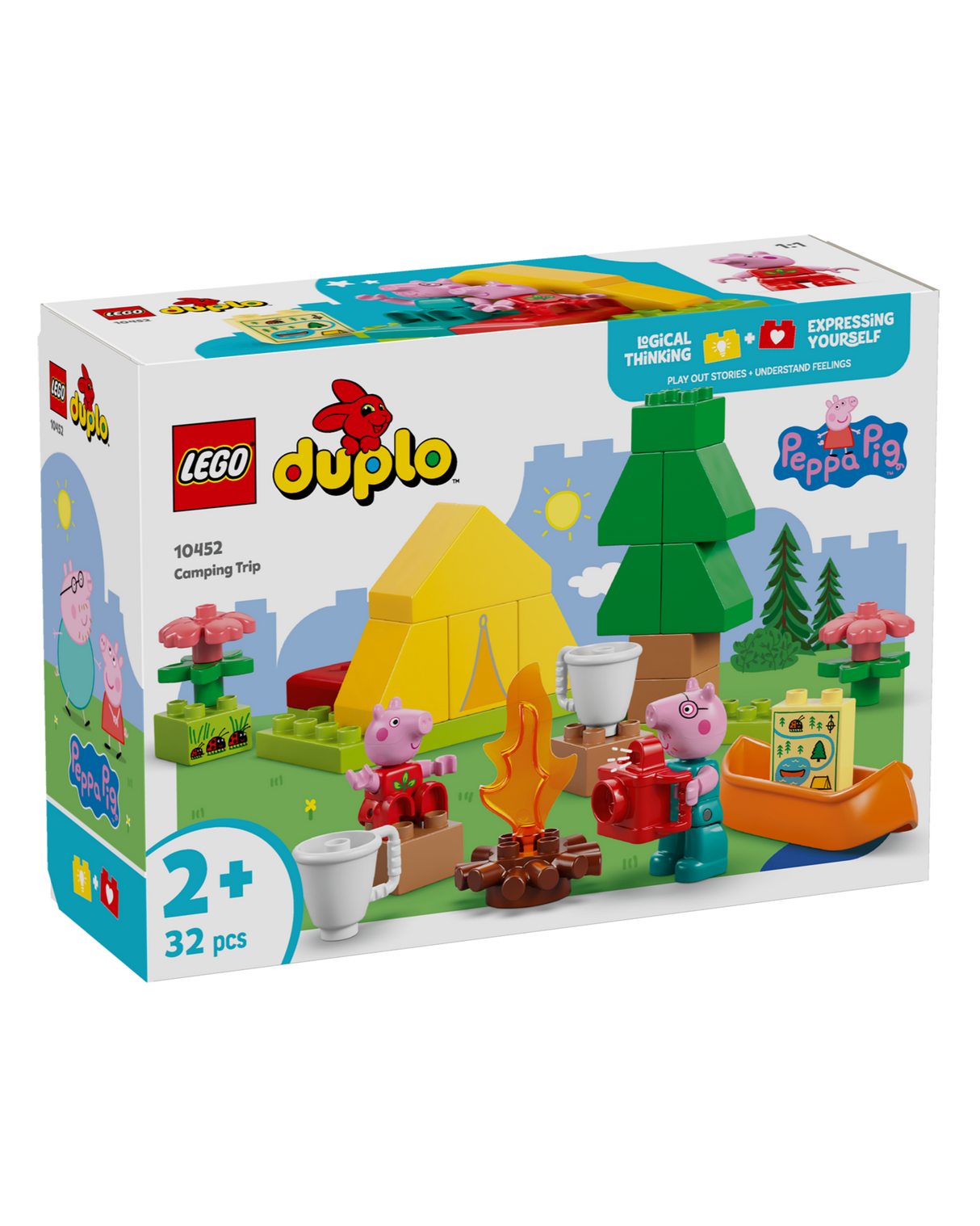 LEGO 10452 Campingtur - LEGO DUPLO Peppa Pig