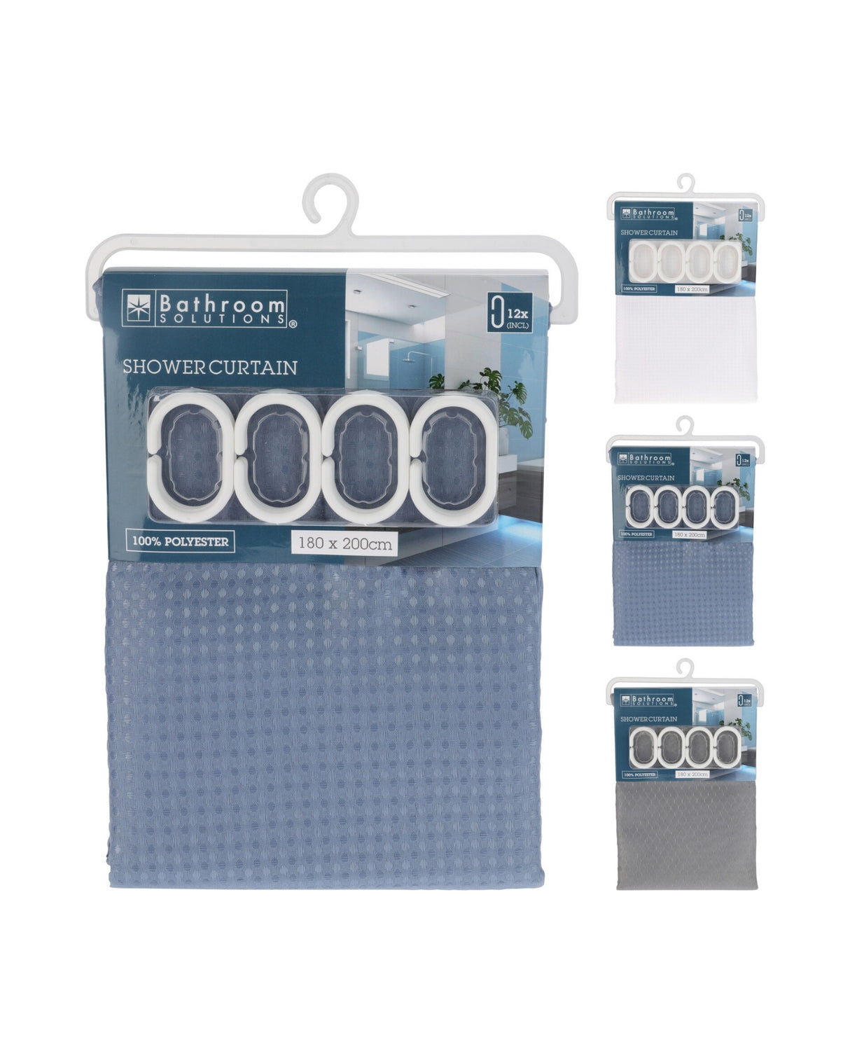 Bade forhæng 200x180 cm