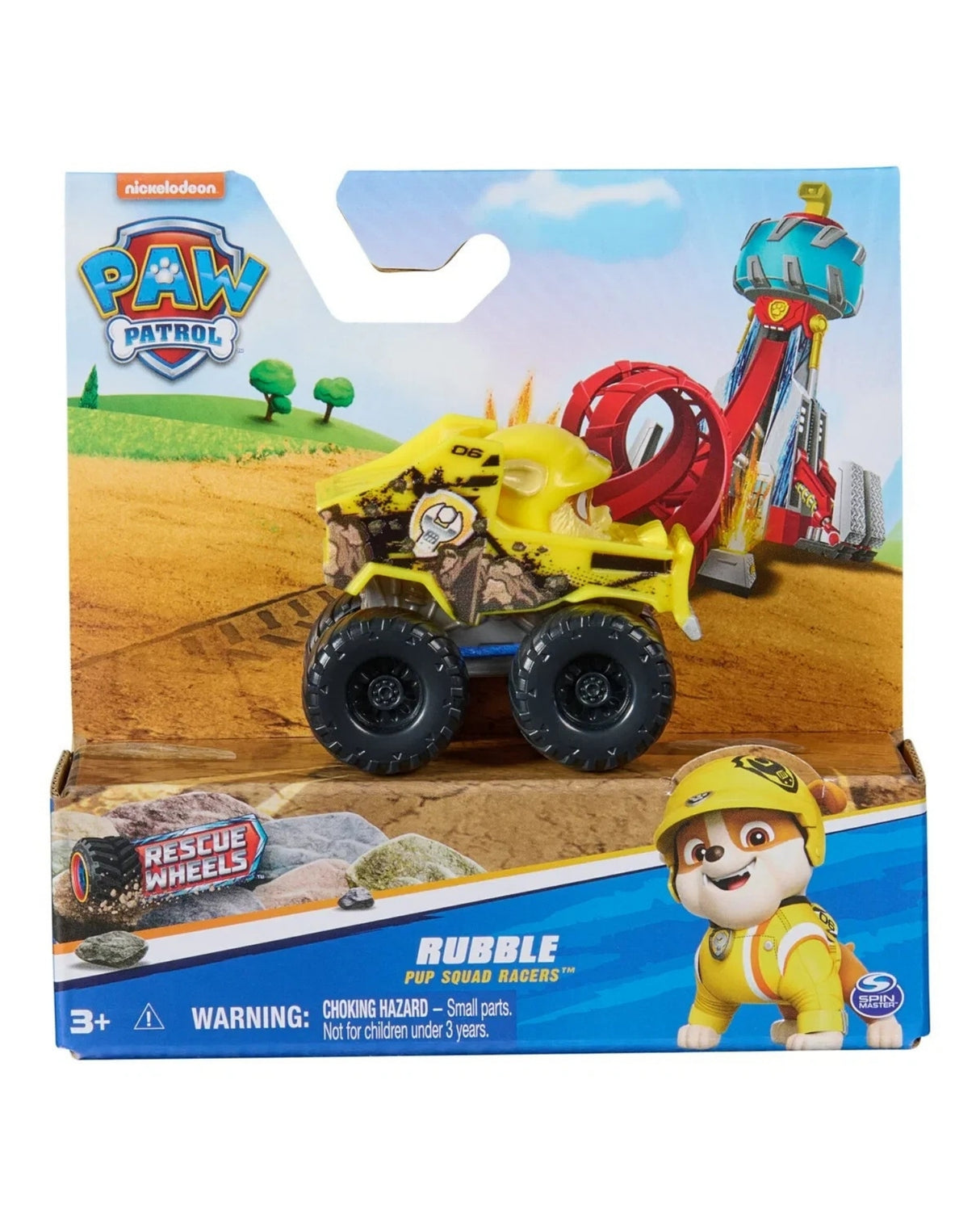 Paw Patrol Rescue Wheels Pup Squad Racer - Rubble