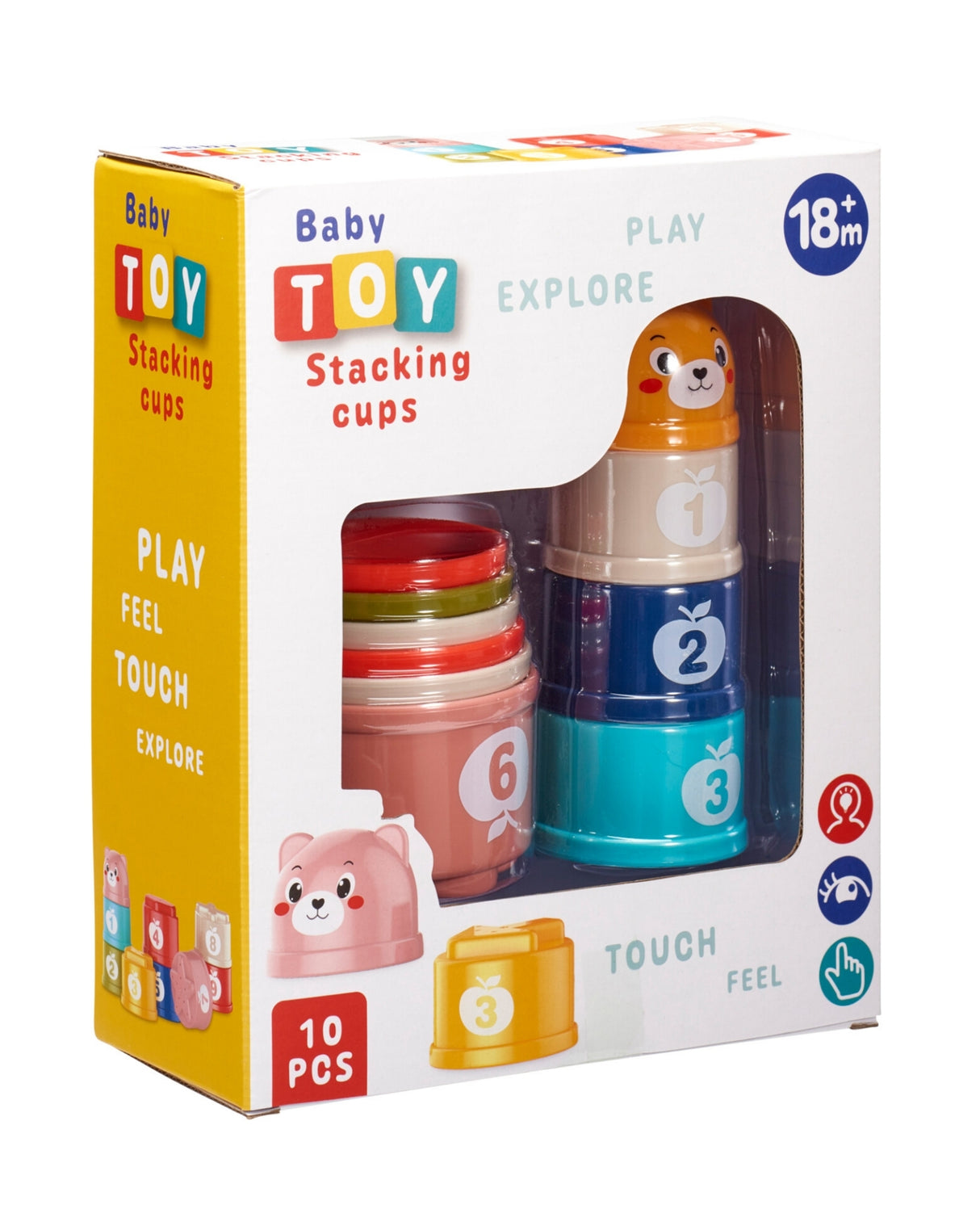 Stable tårn kopper 10 dele