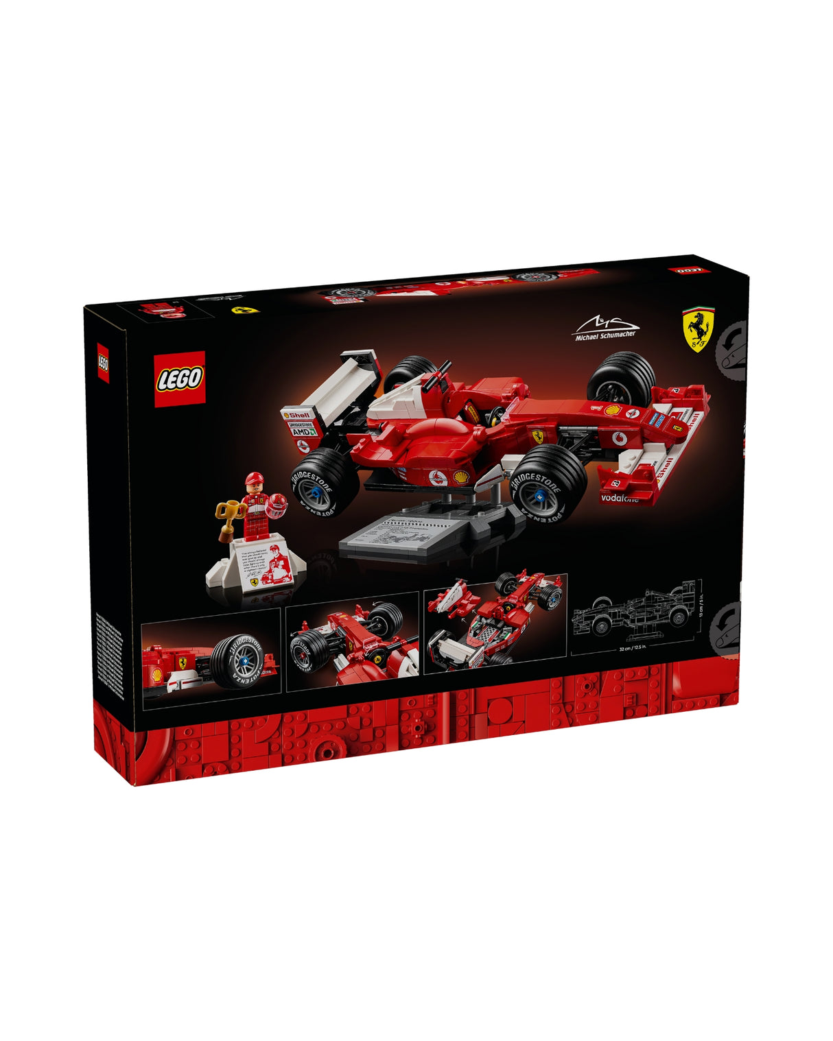 LEGO 11375 Ferrari F2004 og Michael Schumacher - LEGO Icons 11375