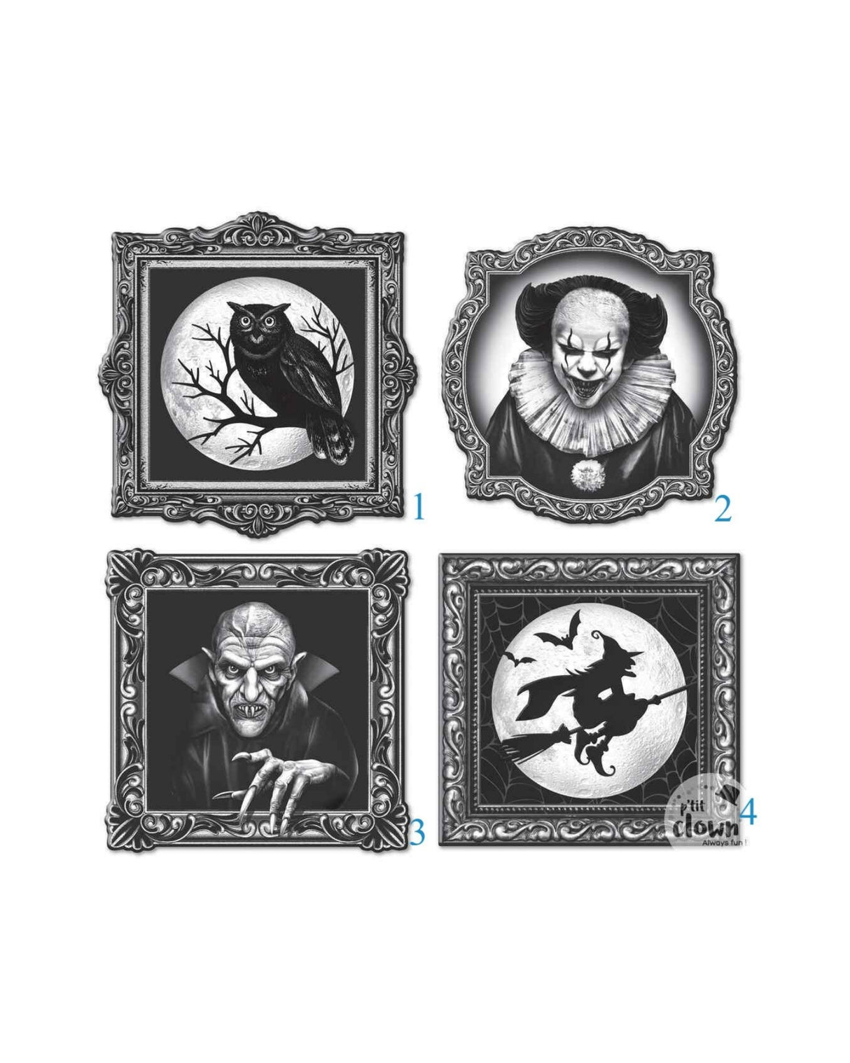 Halloween stickers 1stk