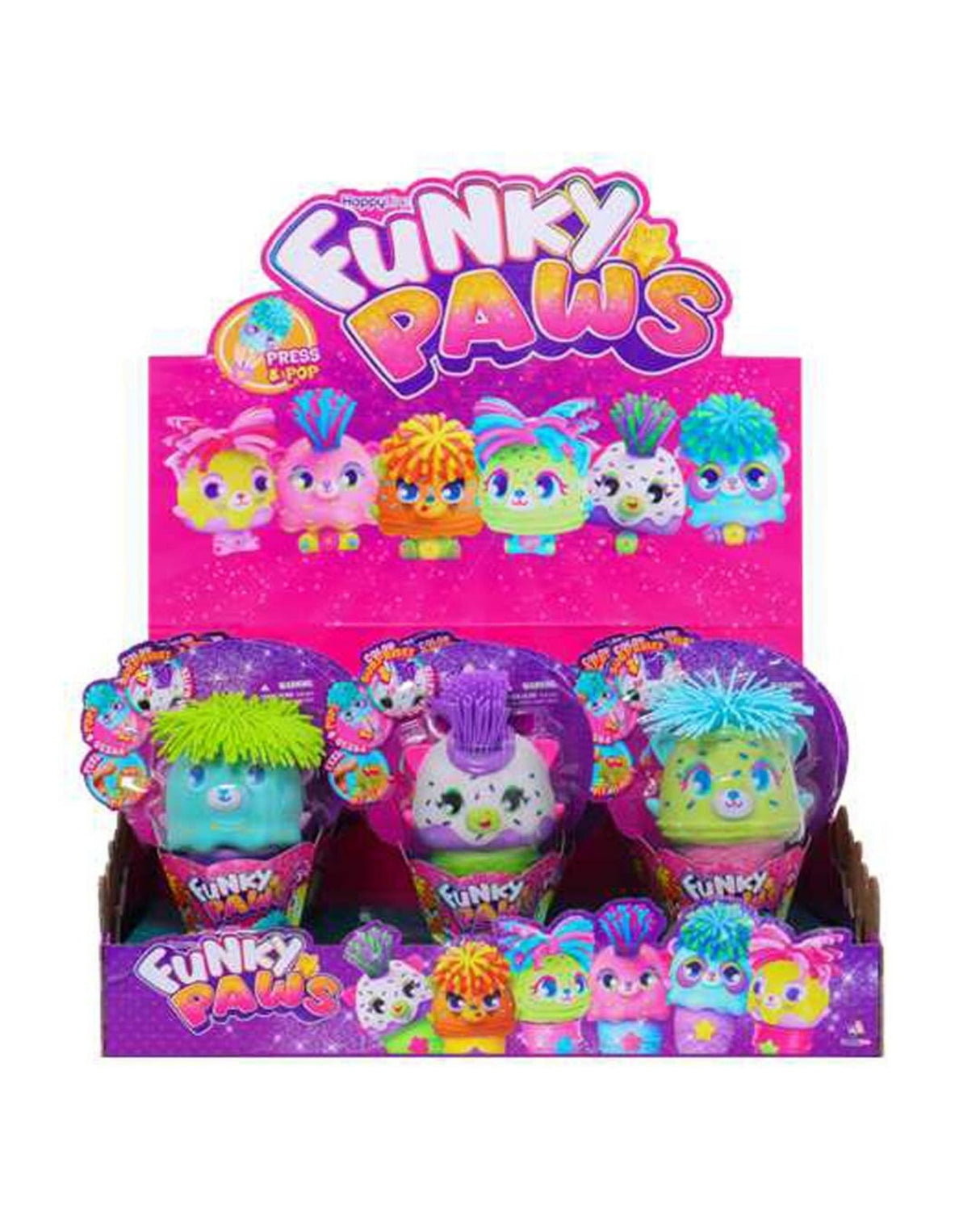 Funky Paws Cone Pops 1stk