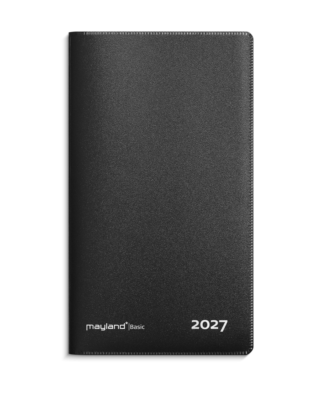 Basis Månedskalender Sort Pp-Plast 2027