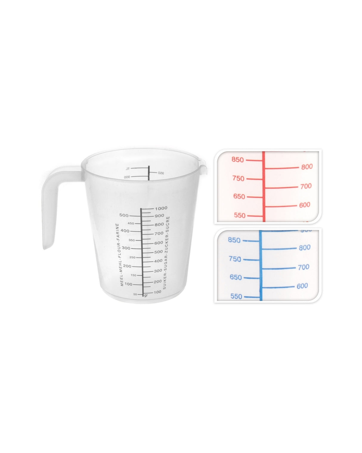 Måle bærer 1 liter