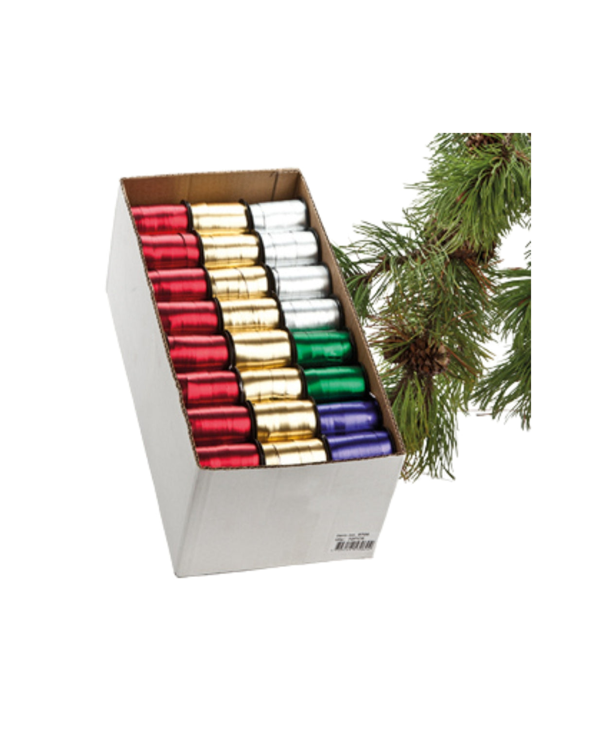 Polybånd metallic 10mm x 10 meter 1 rulle