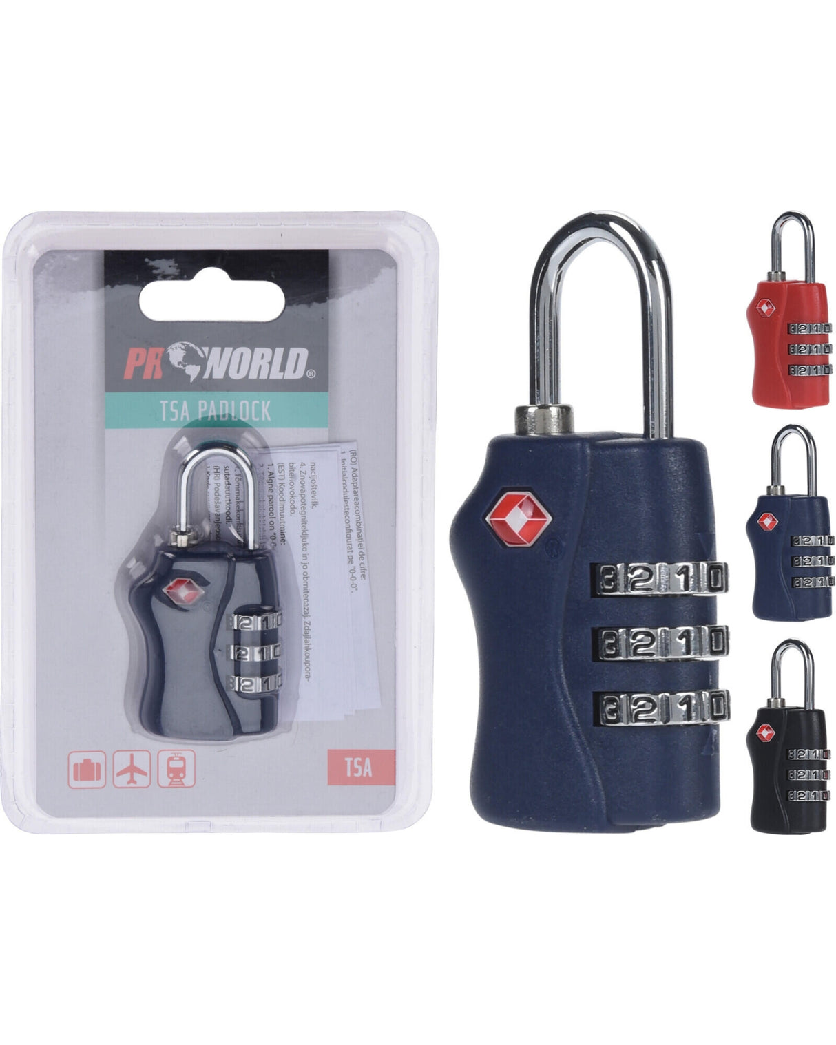 Padlock with code 1pc