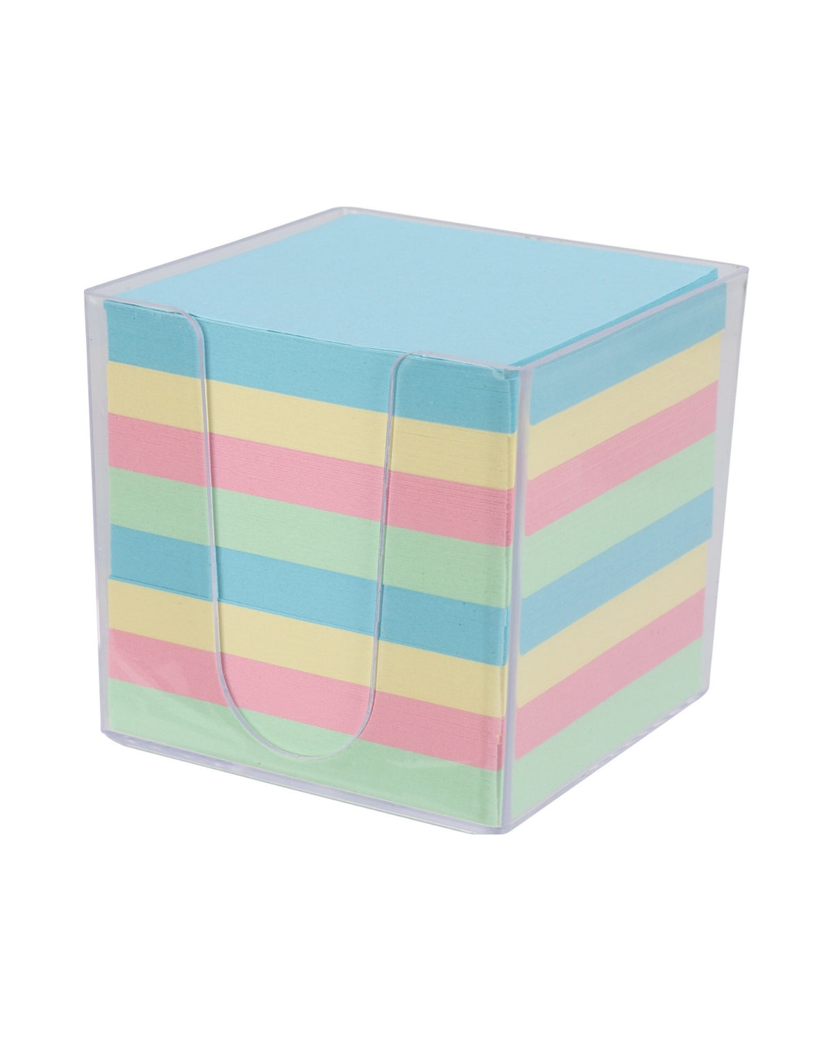 Notisblok i PP-holder – 800 Ark - Regnbue
