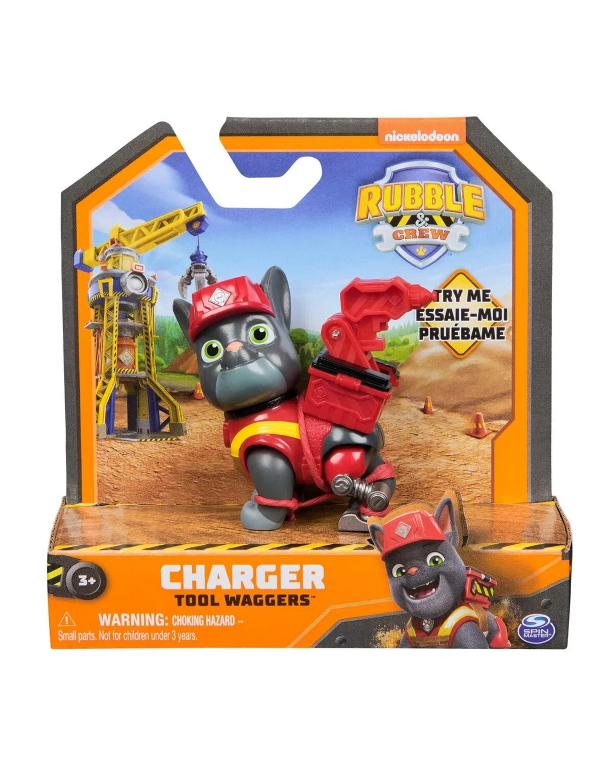 PAW Patrol Rubble & Crew Construction Action Pup - Charger