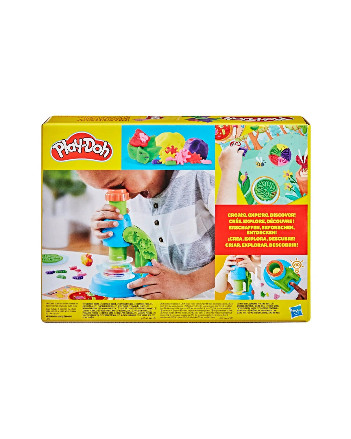 Play-Doh Light & Look Microscope Playset