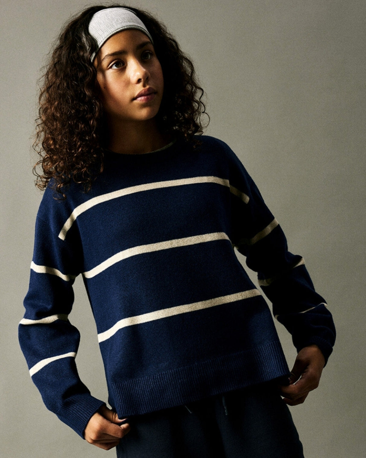 Blå - Inkwell - Name it - Strik trøje - 12239535