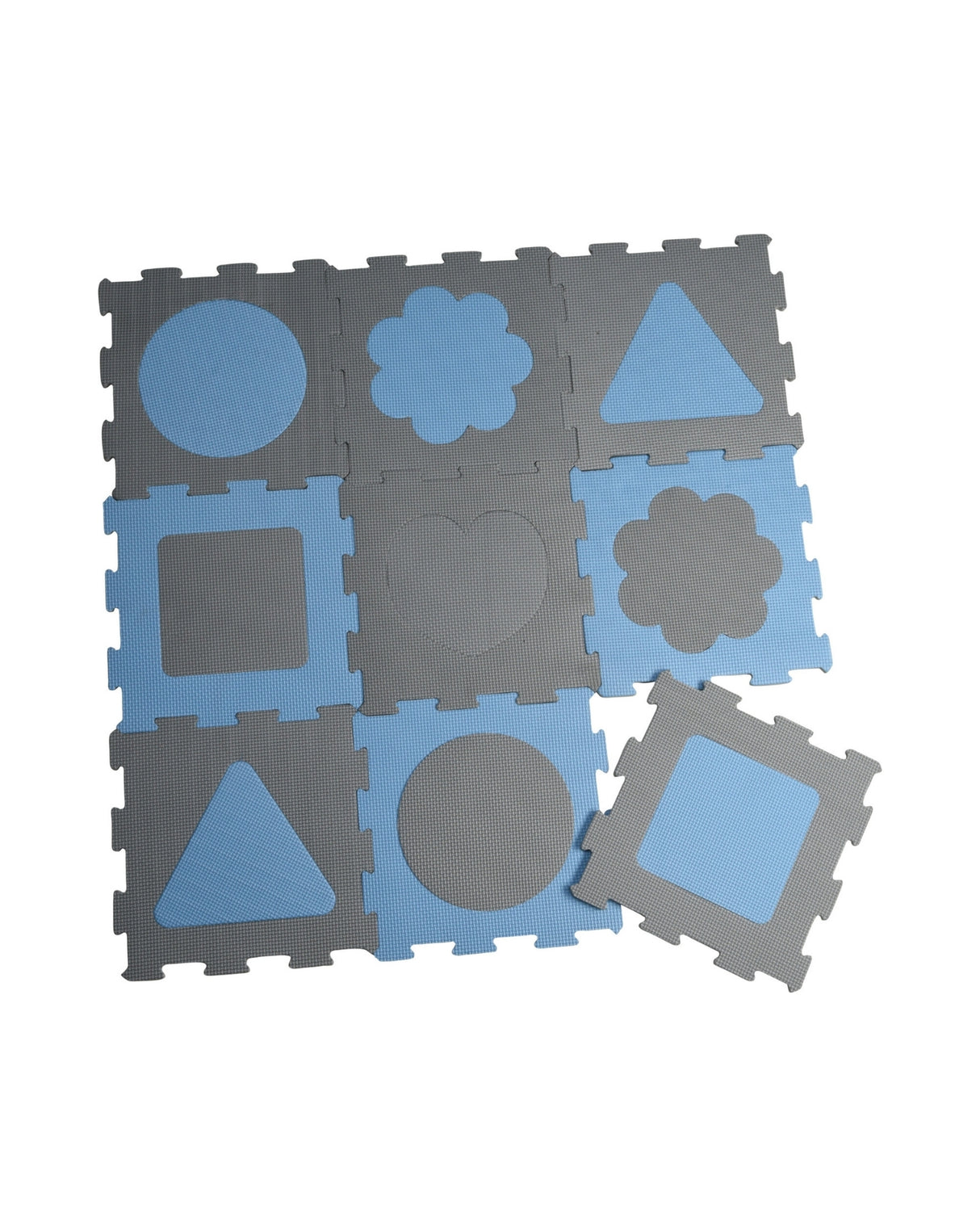 Gulvmåtte med 9 brikker