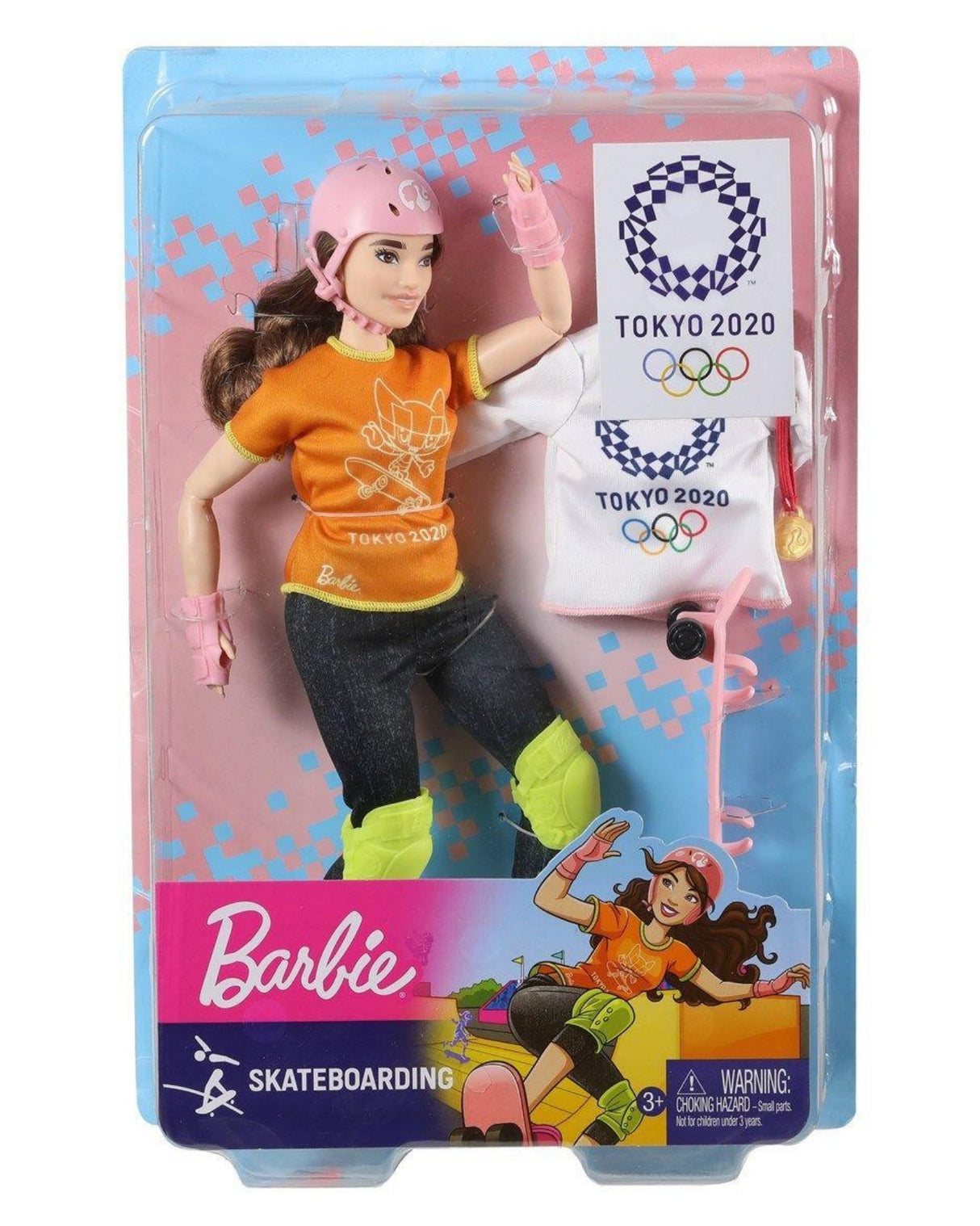 Barbie Olympics Doll - Skatebord
