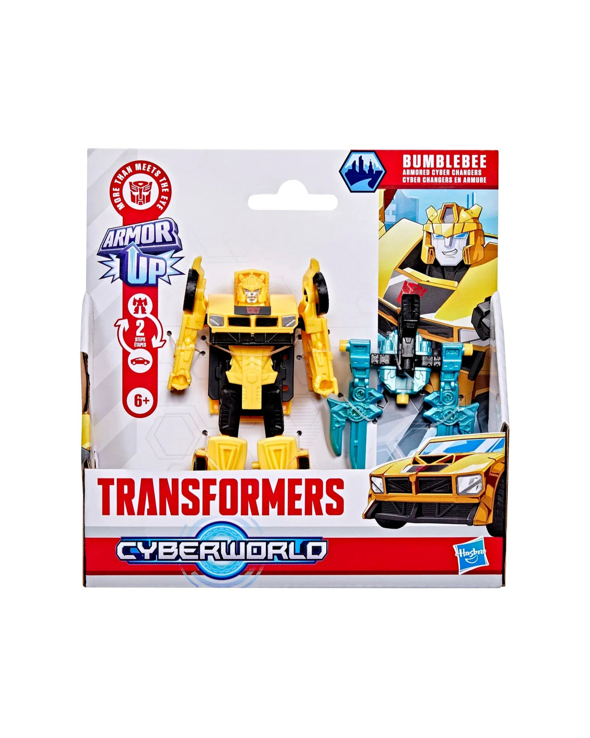 Transformers Cyberworld Armored Changers 10cm - Bumblebee