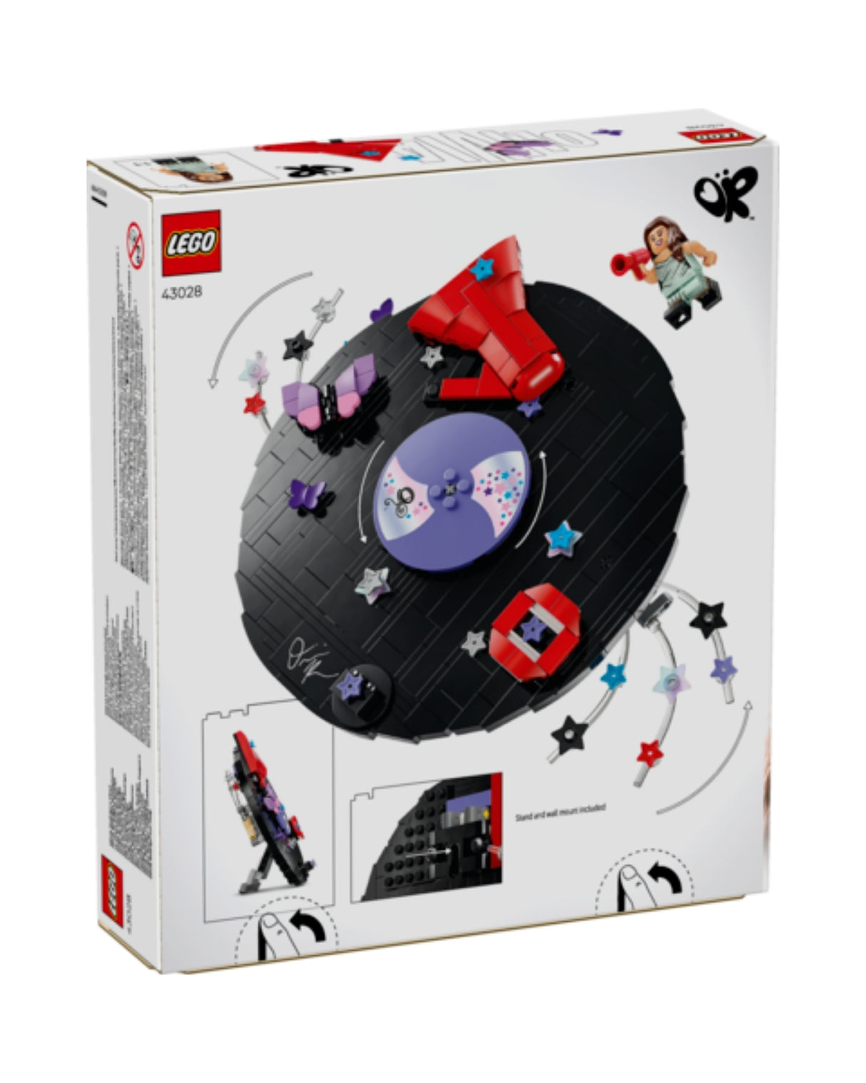 LEGO 43028 Olivia Rodrigos vinyl - LEGO Editions byggesæt