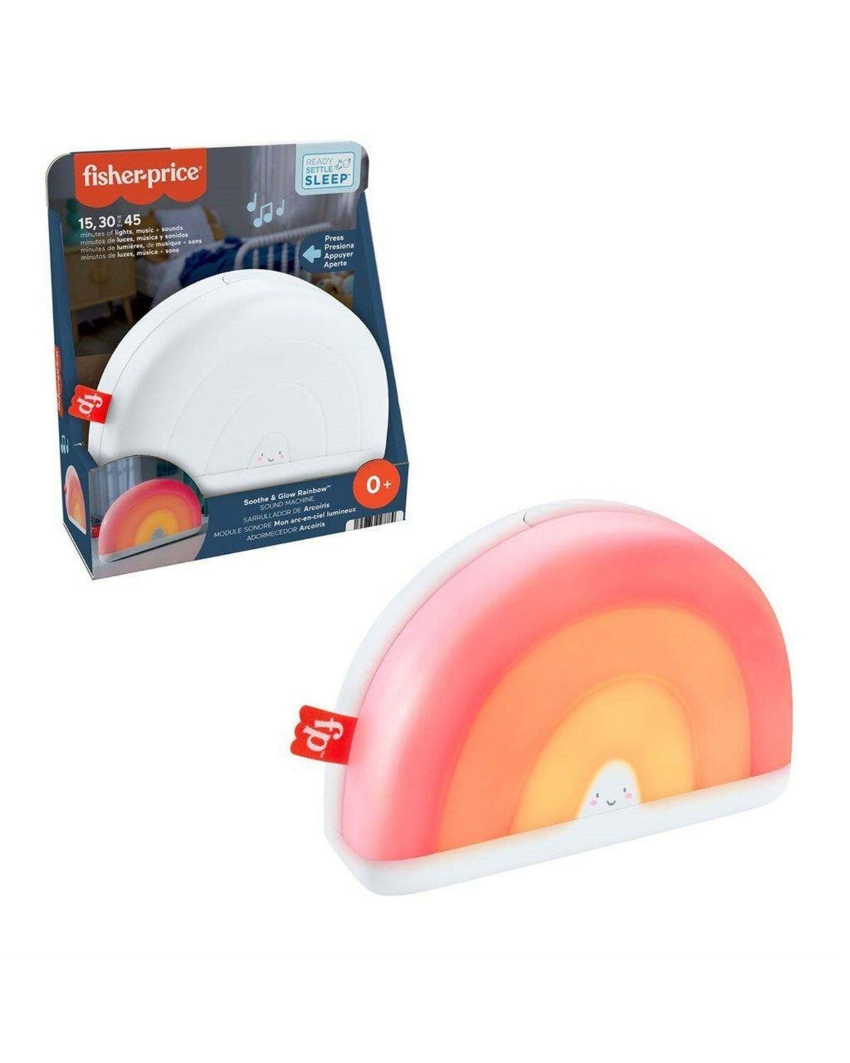 Fisher Price Rainbow Glow Soother