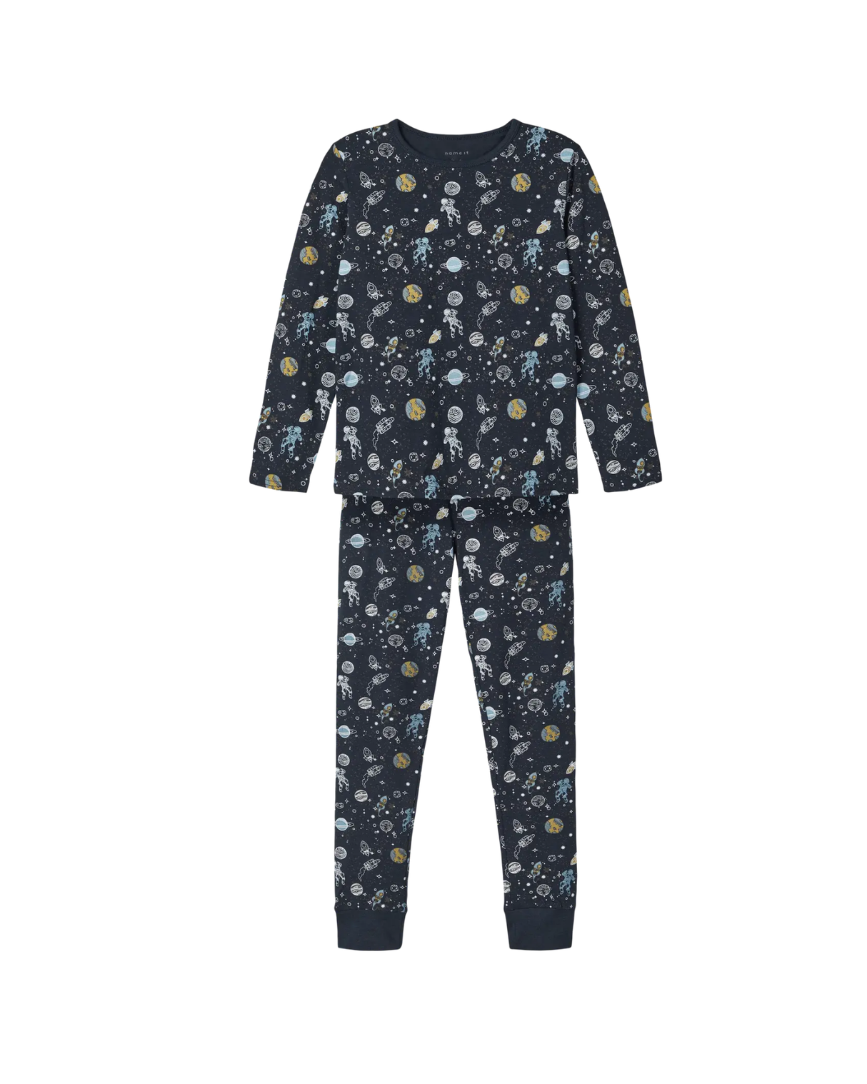 Green - Agave Green - Name it - Pajama set - Rib - Dino - 13233002