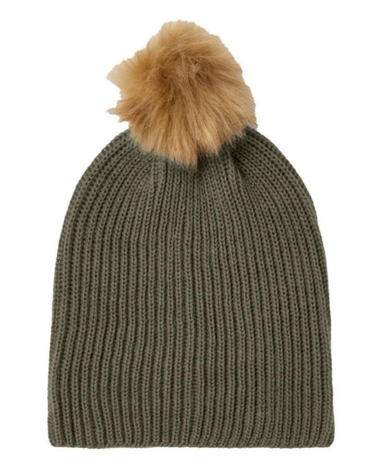 Grøn tarmac Name it merinould hue med kvast - 13201875