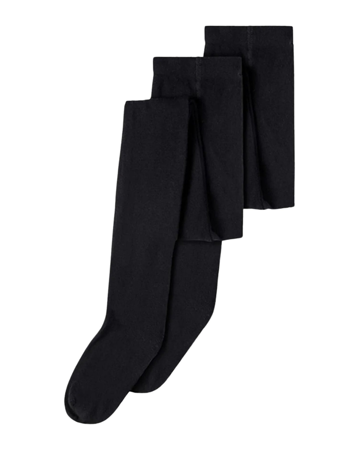 Sort - Black - Name it - strømpebukser - 2 pak - 13205895