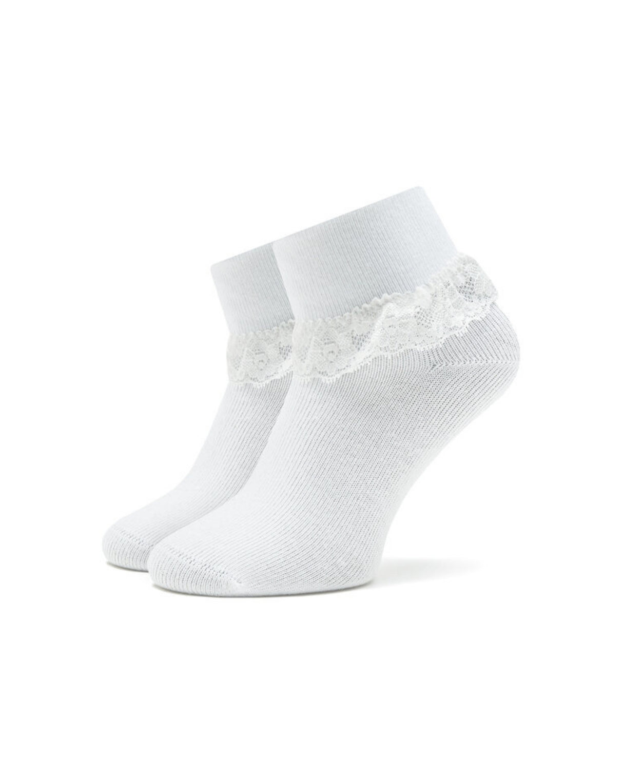 Hvid - Bright White - Name it - Strømper - Blonder - 13206966