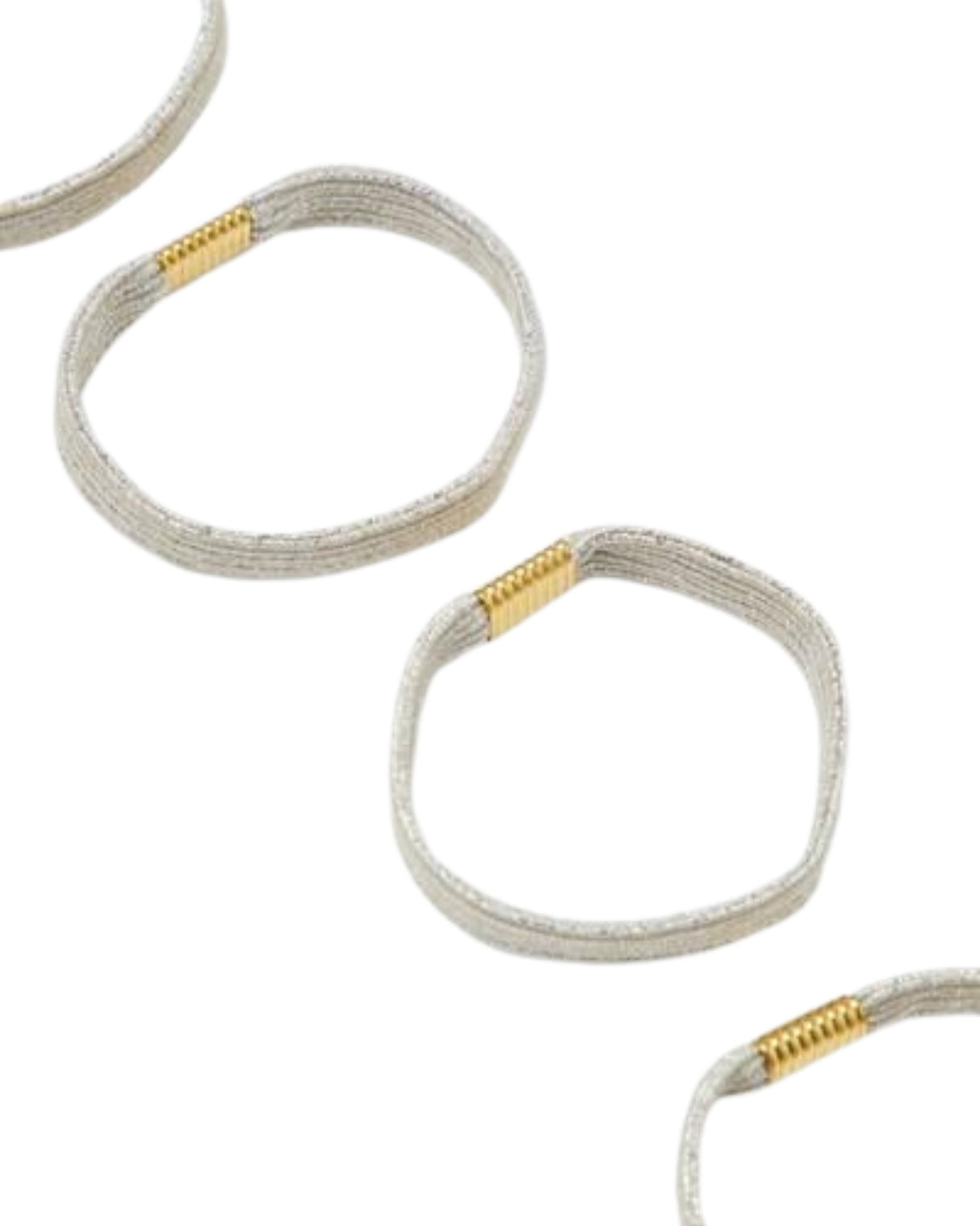 Sølv name it hårelastikker 4 stk - 13210862