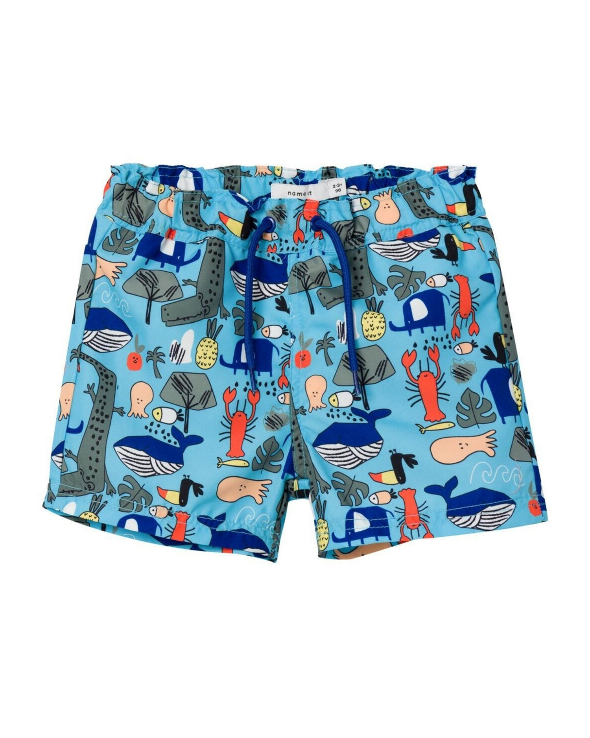 Blå - Crystal Seas - Name it - Badebuks - med dyr - 13213923