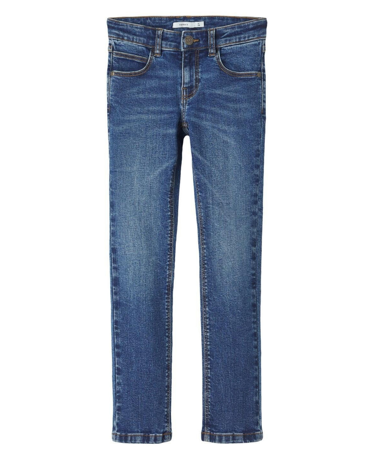 Blå - Medium blue denim - Name it - jeans - 13214429