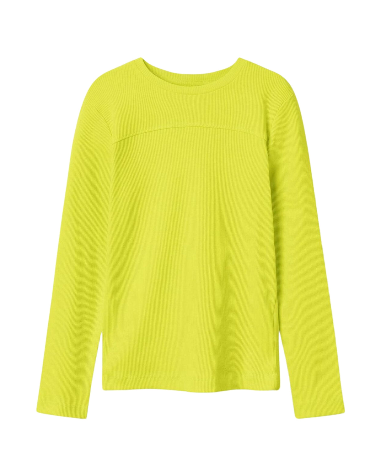 Gul - evening primrose - Name it - rib bluse - 13219355