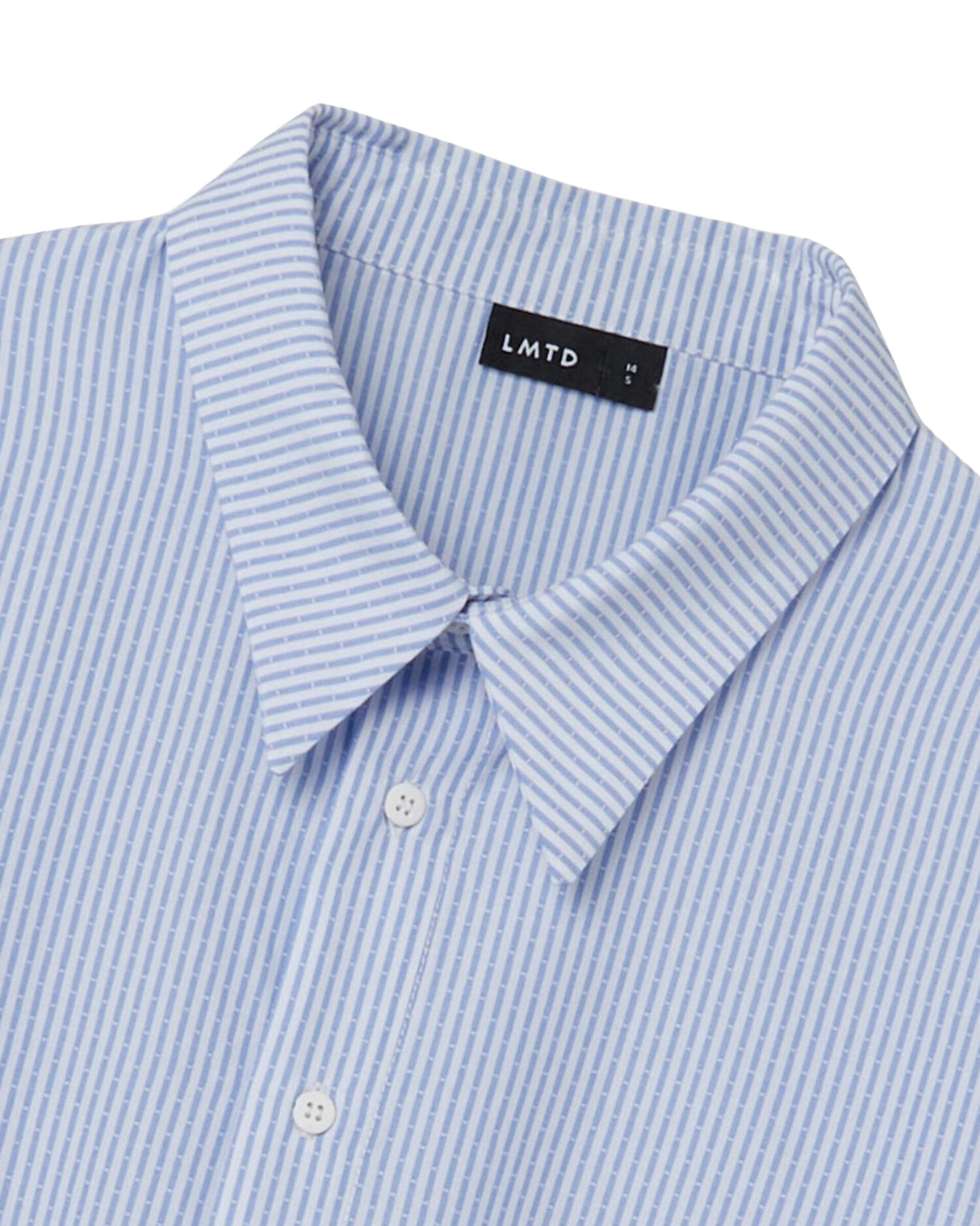 Blå stribet - Skyway - Name it LMTD - skjorte - med knapper - 13221758