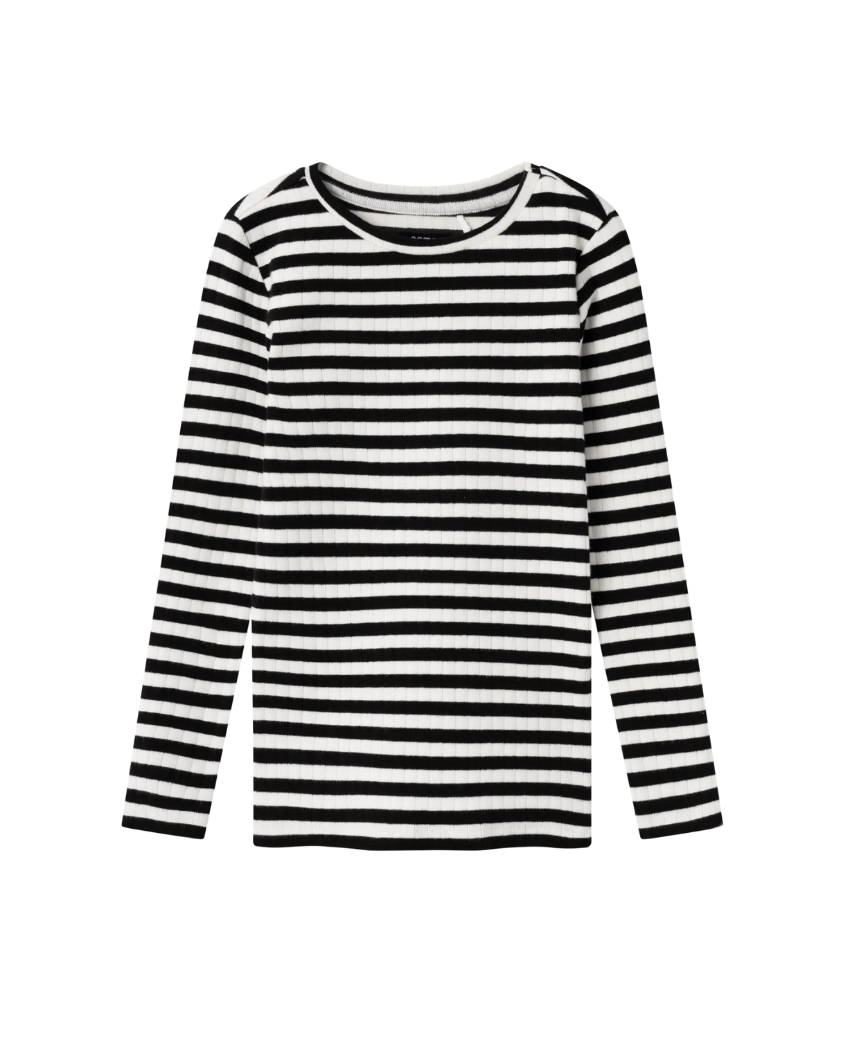 Stribet - Black/stribe - Name it - bluse - 13225149