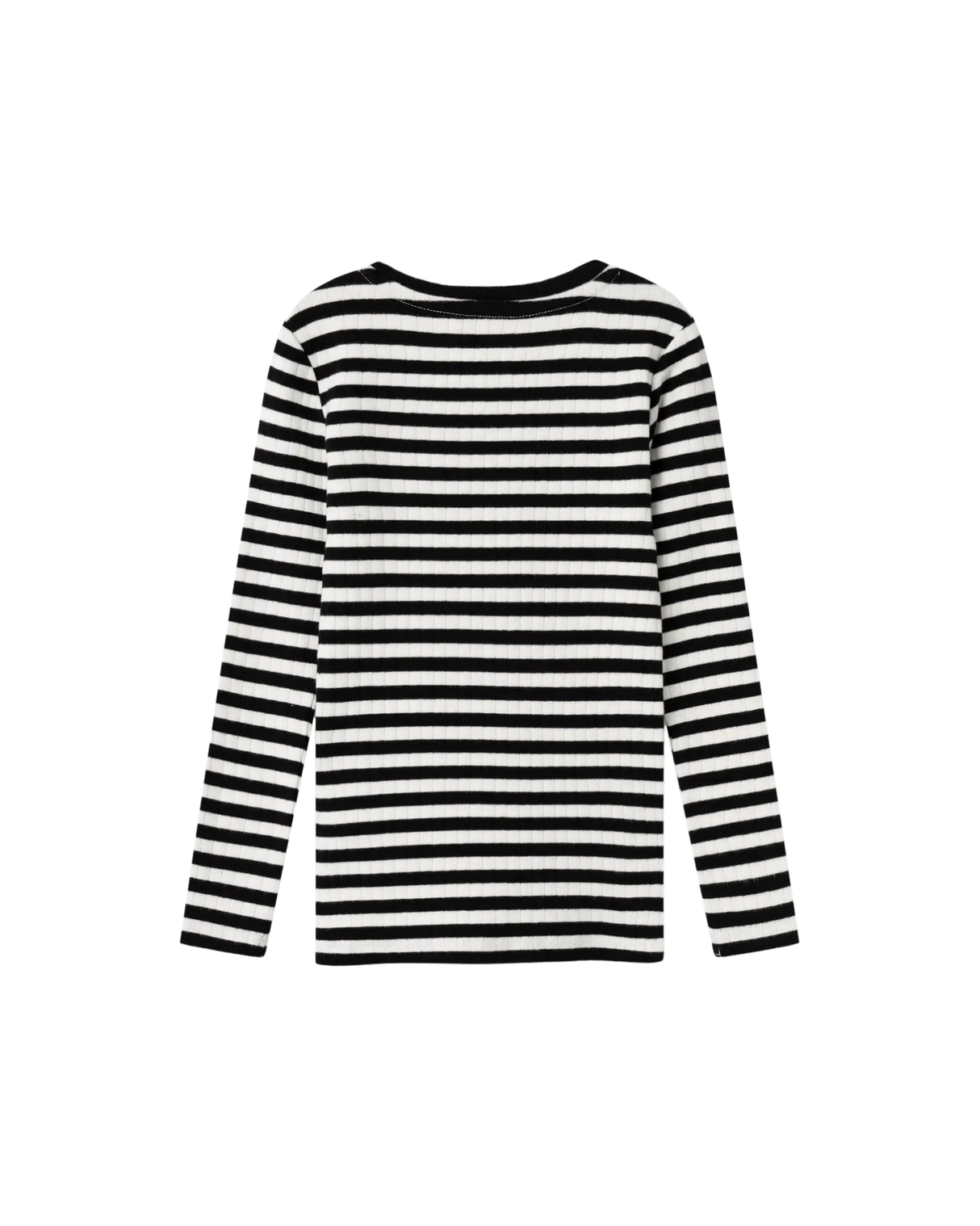 Stribet - Black/stribe - Name it - bluse - 13225149