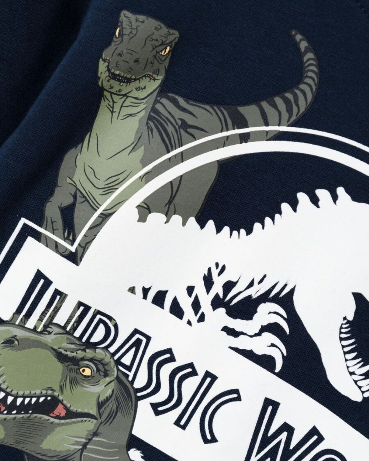 Navy - Dark Sapphire - Name it - langærmet bluse - Jurassic World - Dino - 13225912