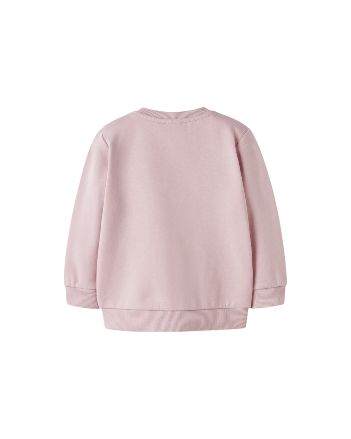 Lyserød - Burnished lilac - Name it - Sweatshirt med lynlås - Hjerte - 13226052