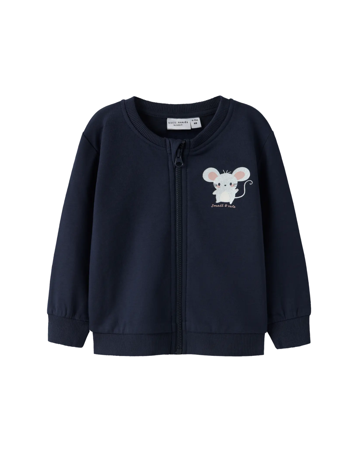 Mørkeblå - Navy Blazer - Name it - Sweatshirt med lynlås - Tryllestav - 13226052