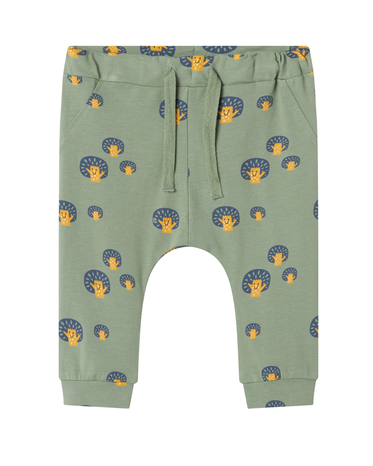 Lysegrøn - lily pad/tree - bukser - 13226072