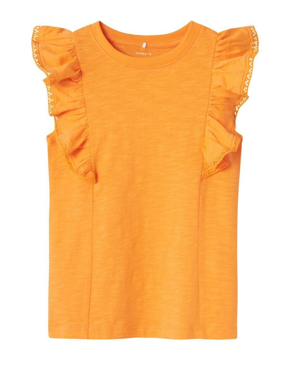 Orange - bird of paradise - Name it - Top - Flæser - 13226134