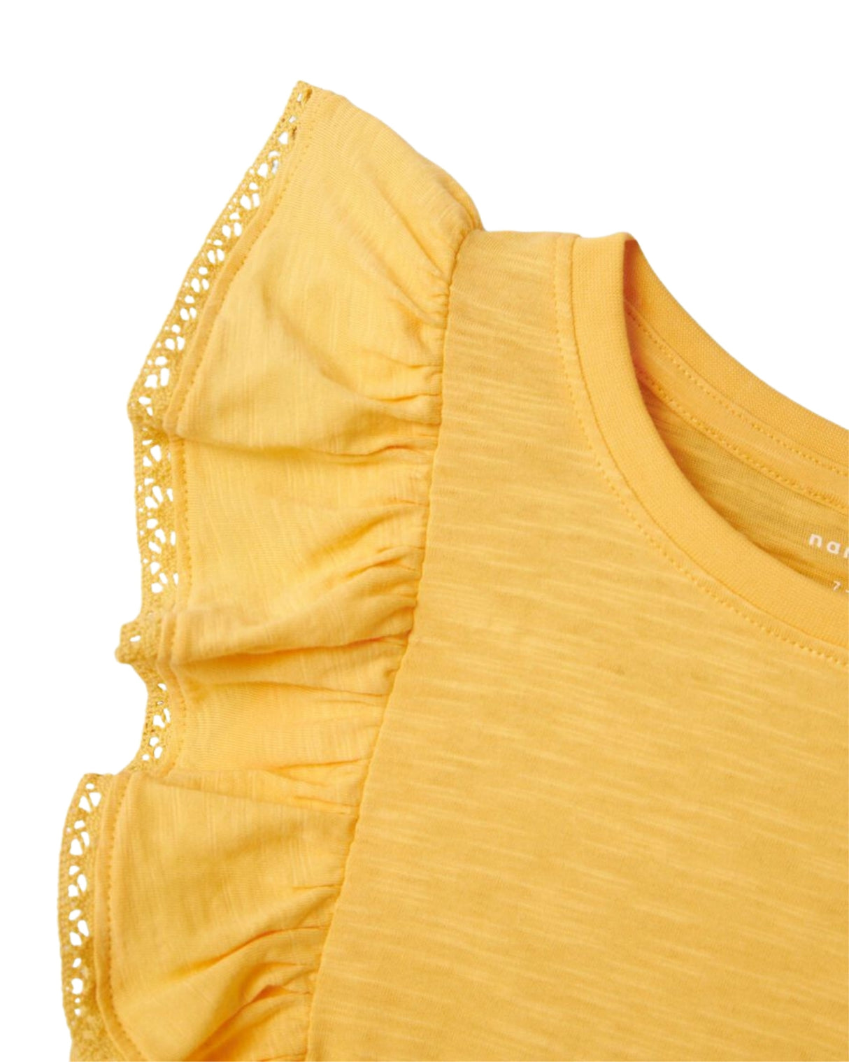 Yellow - Pale Merigold - Name it - Top - Ruffles - 13226134
