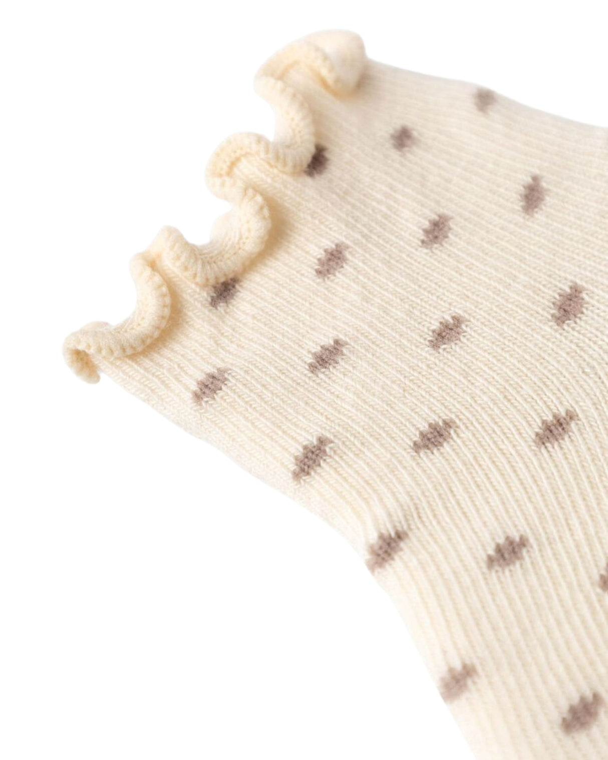 Sand - Birch - Lil'Atelier - Socks - dots - 13227383