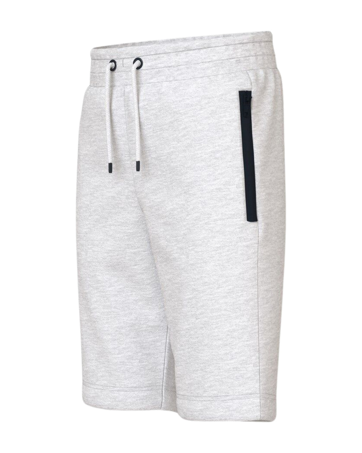 Lysegrå - Light Grey Melange - Name it - Shorts - sweat - 13228599