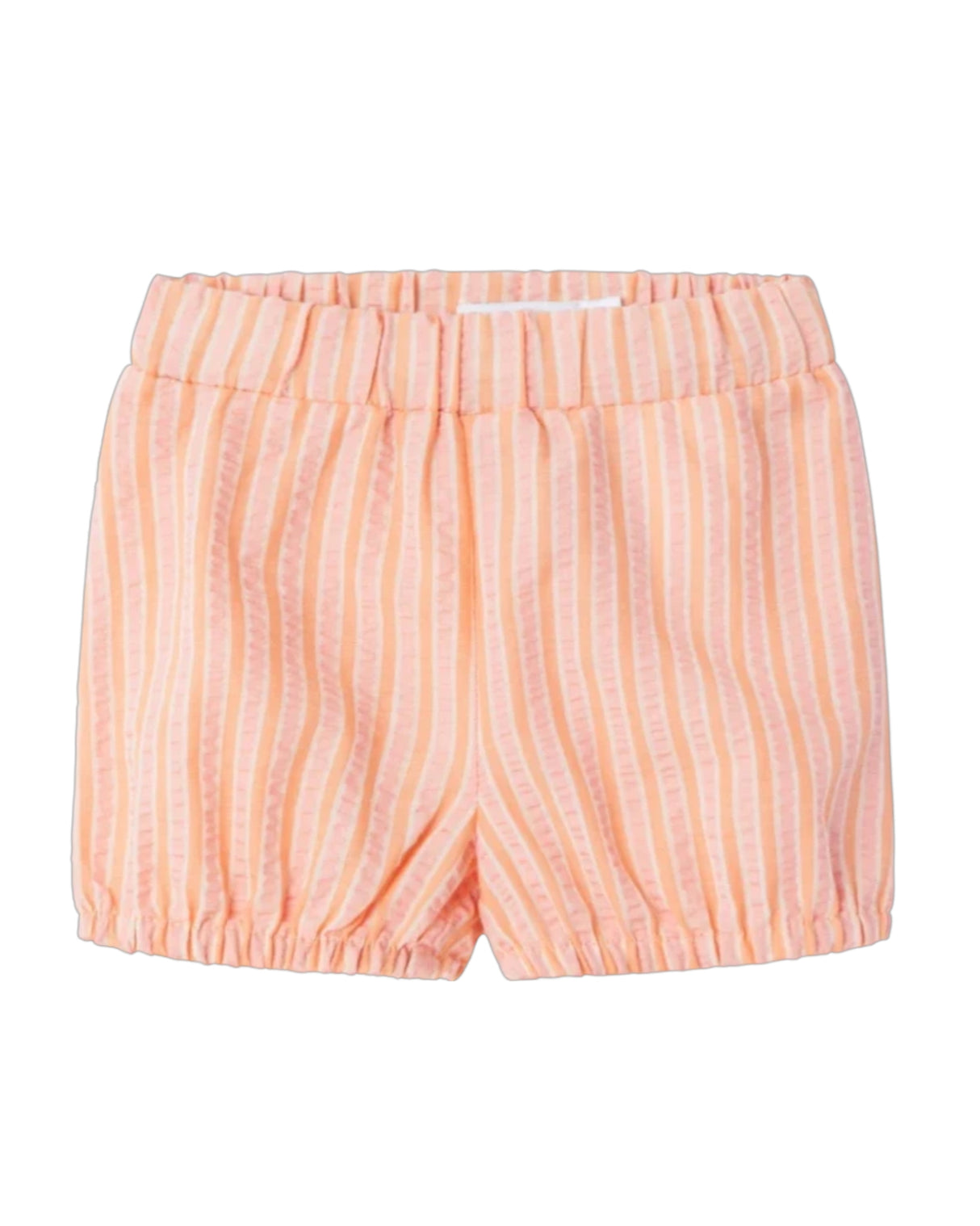 Lyserød/orange - Papaya punch - Name it - shorts - stribet - 13229438
